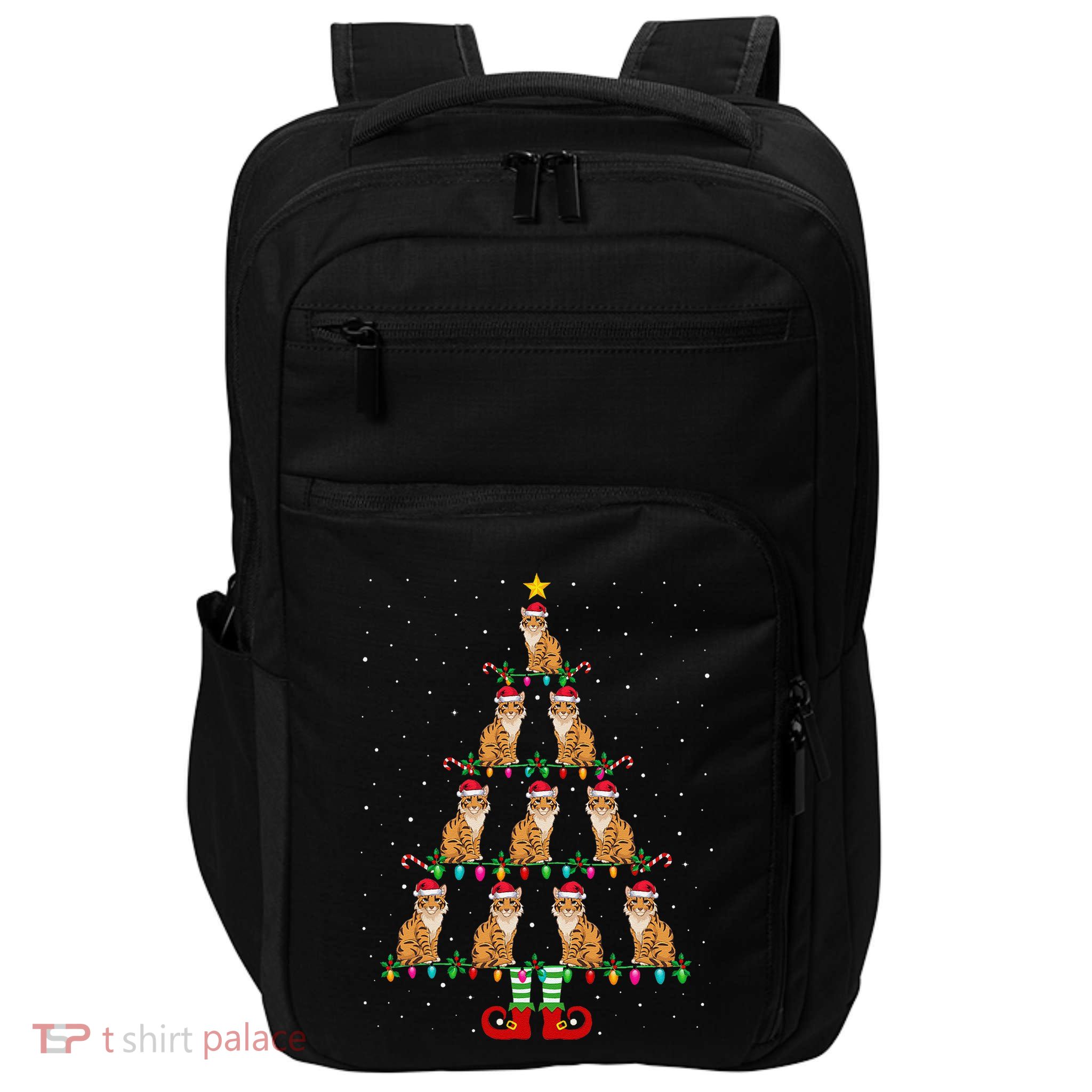 Christmas Tree Teeth Dentist Oh Dentistree Dental Hygienist Impact Tech Backpack