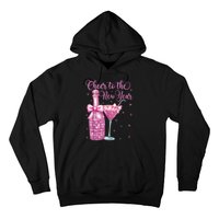 Cheer To The New Year Happy New Year 2025 Party Hoodie