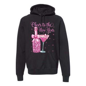 Cheer To The New Year Happy New Year 2025 Party Premium Hoodie