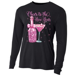 Cheer To The New Year Happy New Year 2025 Party Cooling Performance Long Sleeve Crew