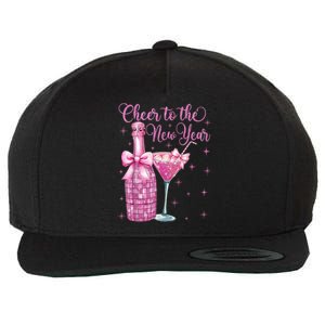 Cheer To The New Year Happy New Year 2025 Party Wool Snapback Cap