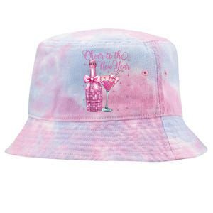 Cheer To The New Year Happy New Year 2025 Party Tie-Dyed Bucket Hat