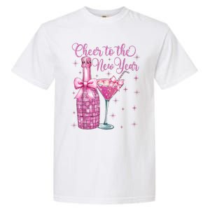 Cheer To The New Year Happy New Year 2025 Party Garment-Dyed Heavyweight T-Shirt