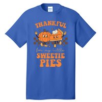 Cute Thanksgiving Teacher Thankful For My Sweetie Pies Mom Gift Tall T-Shirt