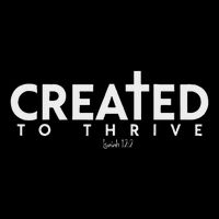 Created To Thrive Christian Faith Isaiah 122 Apron