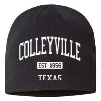 Colleyville Texas Tx Js04 Vintage Athletic Sports Sustainable Beanie