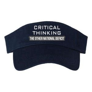 Critical Thinking | The Other National Deficit Valucap Bio-Washed Visor