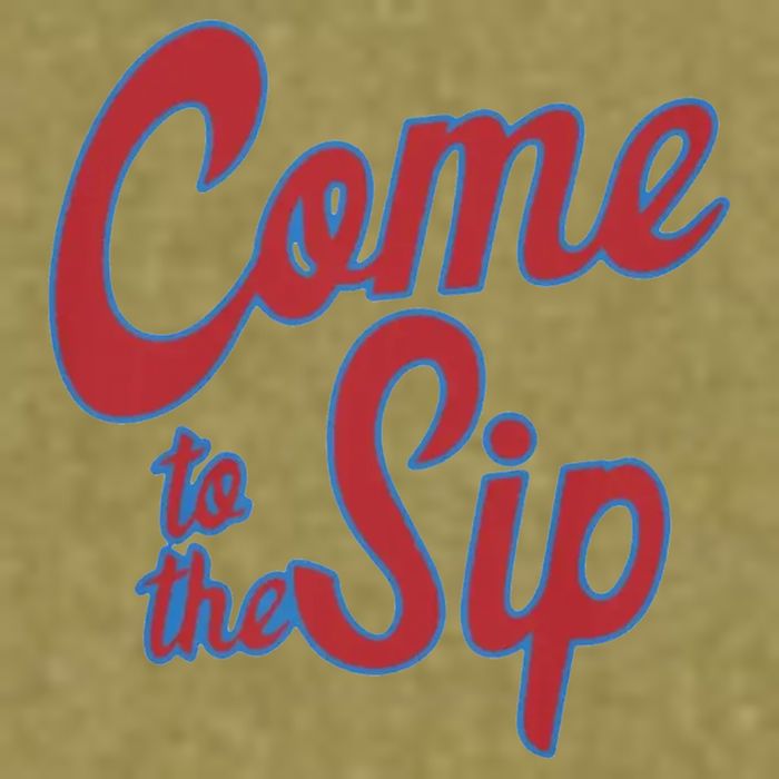 Come To The Sip Garment-Dyed Women's Muscle Tee