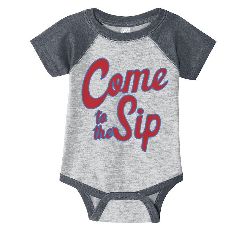 Come To The Sip Infant Baby Jersey Bodysuit
