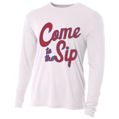 Come To The Sip Cooling Performance Long Sleeve Crew
