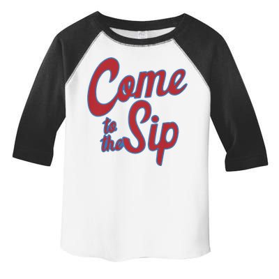 Come To The Sip Toddler Fine Jersey T-Shirt