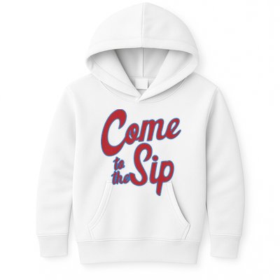 Come To The Sip Kids Hoodie