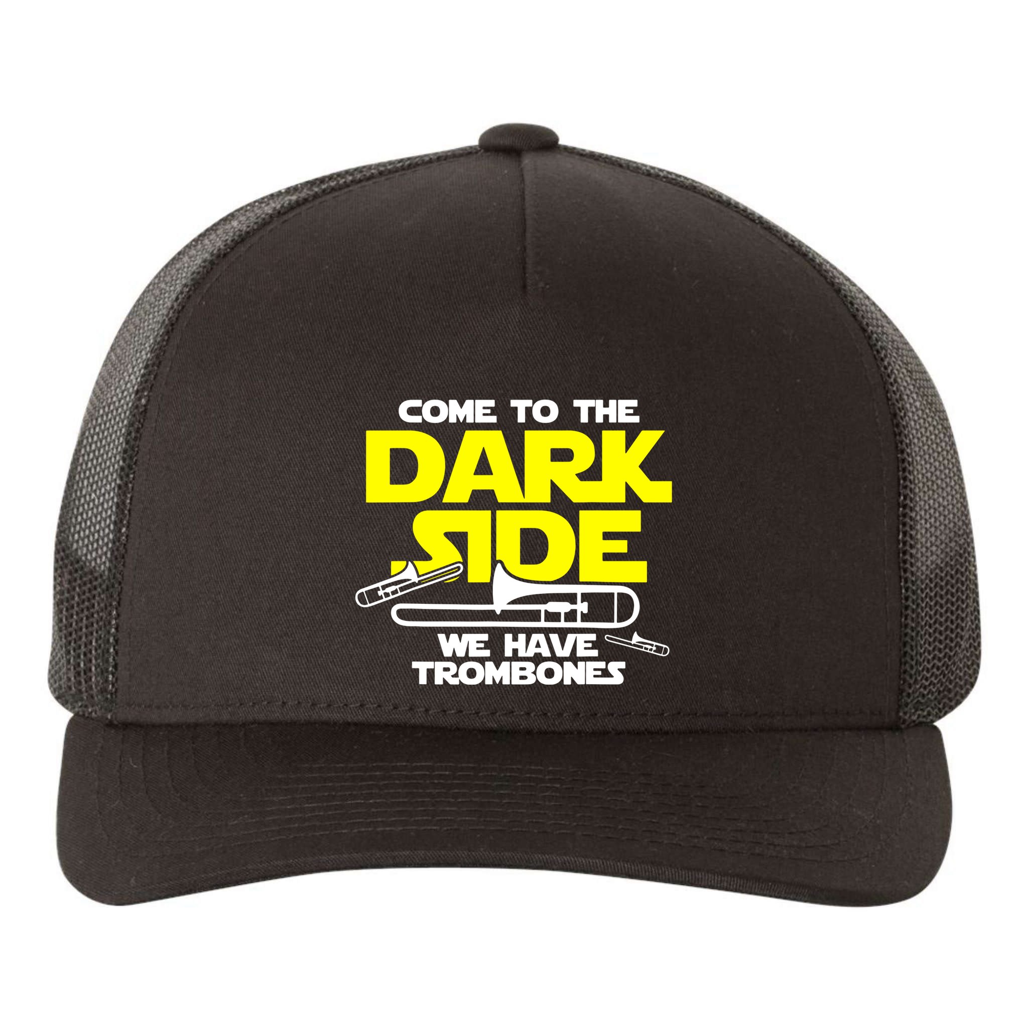 Come To The Dark Side Yupoong Adult 5-Panel Trucker Hat