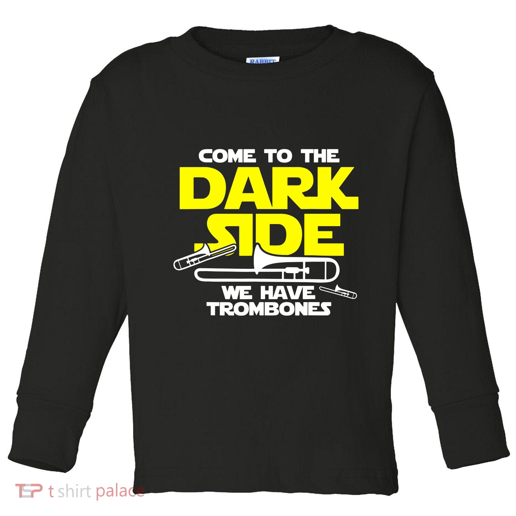 Come To The Dark Side Toddler Long Sleeve Shirt