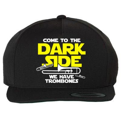 Come To The Dark Side Wool Snapback Cap