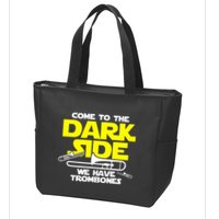 Come To The Dark Side Zip Tote Bag