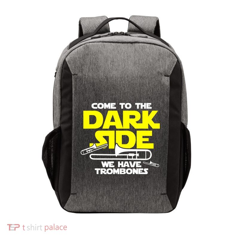 Come To The Dark Side Vector Backpack
