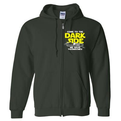 Come To The Dark Side Full Zip Hoodie