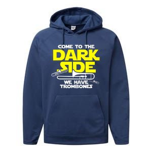 Come To The Dark Side Performance Fleece Hoodie