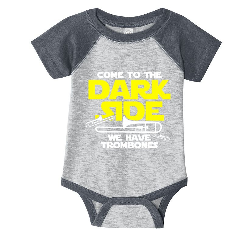 Come To The Dark Side Infant Baby Jersey Bodysuit