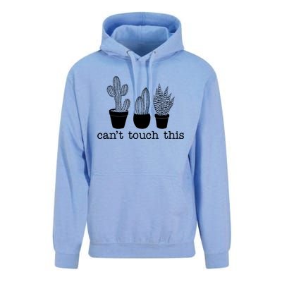 Can't Touch This Funny Cactus Unisex Surf Hoodie