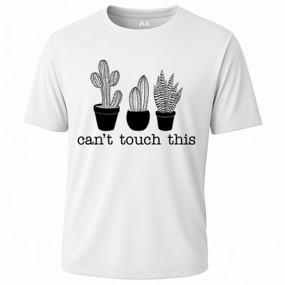 Can't Touch This Funny Cactus Performance Shirt