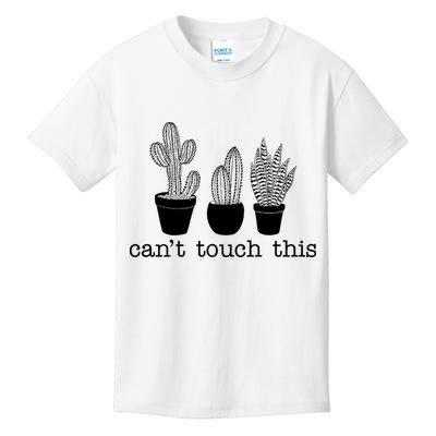 Can't Touch This Funny Cactus Kids T-Shirt