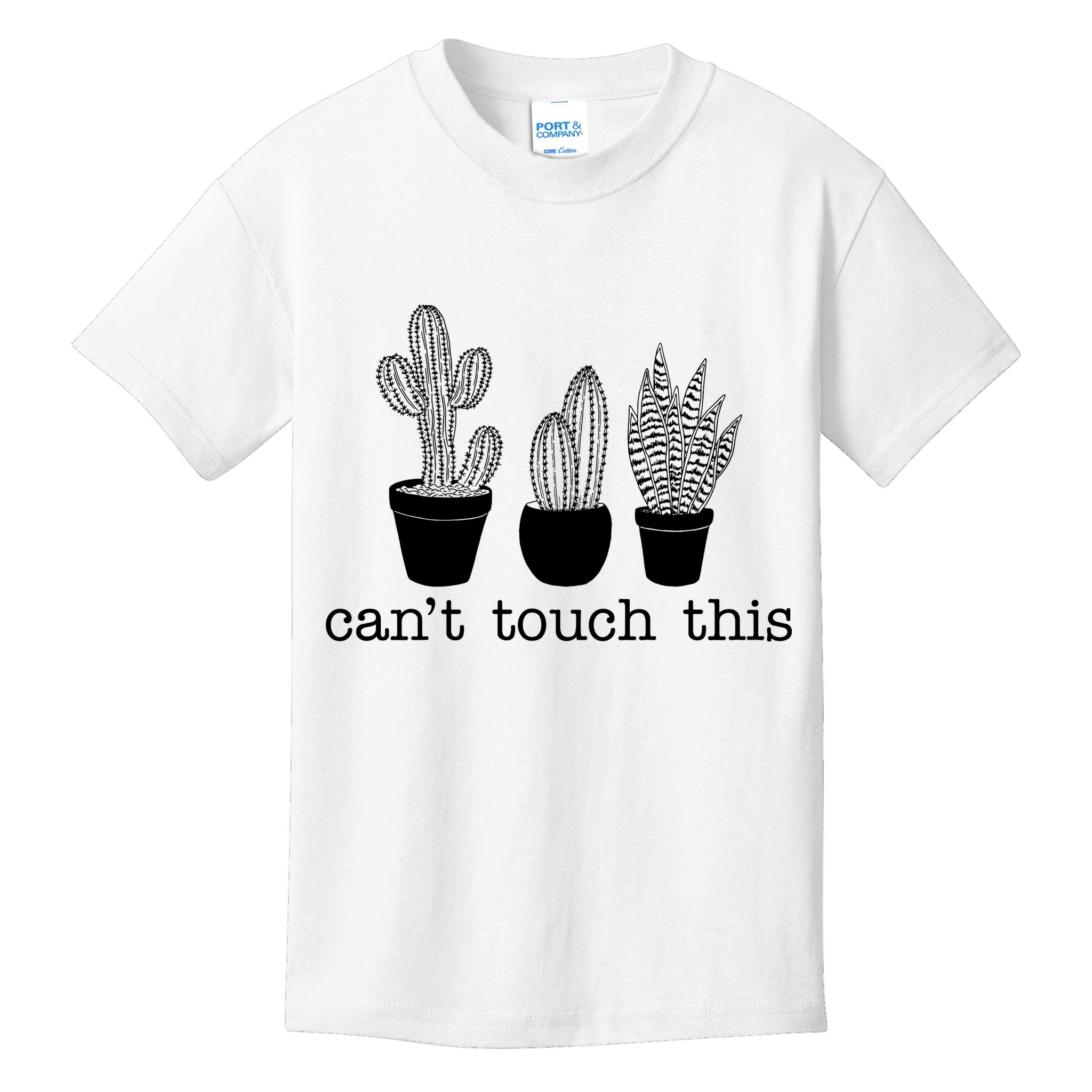 Can't Touch This Funny Cactus Kids T-Shirt