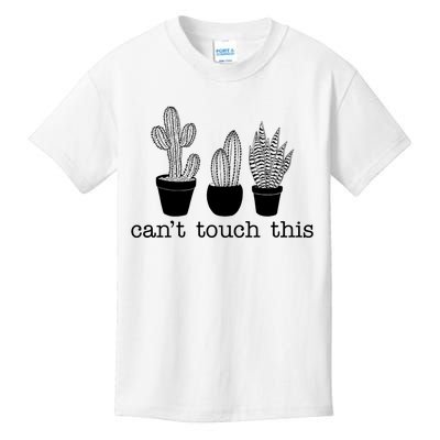 Can't Touch This Funny Cactus Kids T-Shirt