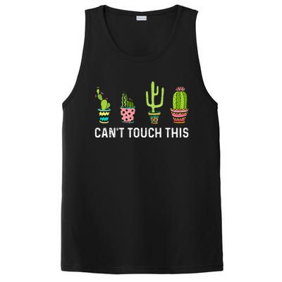 CanT Touch This Cacti Succulents Cactus Love Plants Gifts PosiCharge Competitor Tank