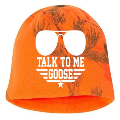 Cool Talk To Me Goose Kati - Camo Knit Beanie