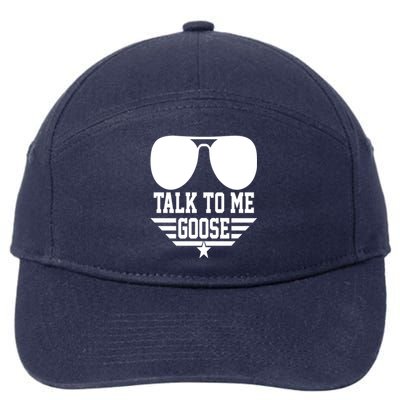 Cool Talk To Me Goose 7-Panel Snapback Hat