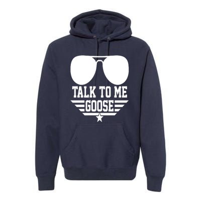 Cool Talk To Me Goose Premium Hoodie