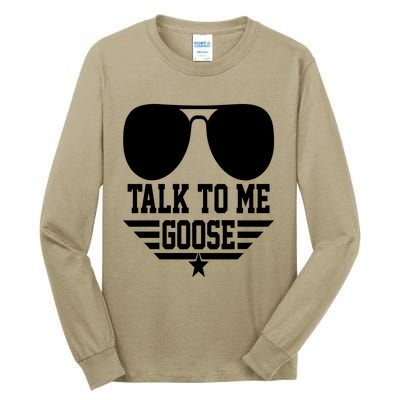 Cool Talk To Me Goose Tall Long Sleeve T-Shirt