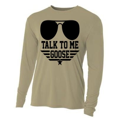 Cool Talk To Me Goose Cooling Performance Long Sleeve Crew