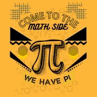 Come To The Math Side We Have Pi Math Pi Day Teacher Pom Pom 12in Knit Beanie