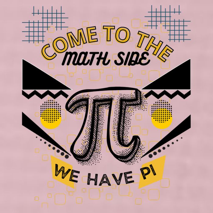 Come To The Math Side We Have Pi Math Pi Day Teacher 25L Jumbo Tote