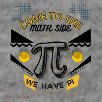 Come To The Math Side We Have Pi Math Pi Day Teacher Hooded Wearable Blanket