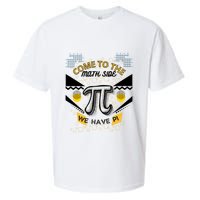 Come To The Math Side We Have Pi Math Pi Day Teacher Sueded Cloud Jersey T-Shirt