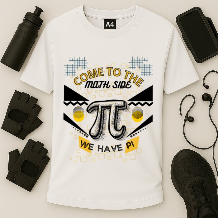 Come To The Math Side We Have Pi Math Pi Day Teacher Performance Shirt