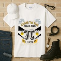Come To The Math Side We Have Pi Math Pi Day Teacher Tall T-Shirt