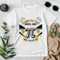 Come To The Math Side We Have Pi Math Pi Day Teacher Premium T-Shirt