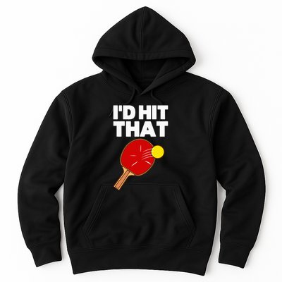 Cool Table Tennis Design Game Ping Pong Lovers Hoodie