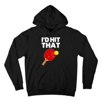 Cool Table Tennis Design Game Ping Pong Lovers Hoodie