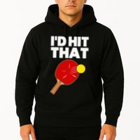 Cool Table Tennis Design Game Ping Pong Lovers Hoodie