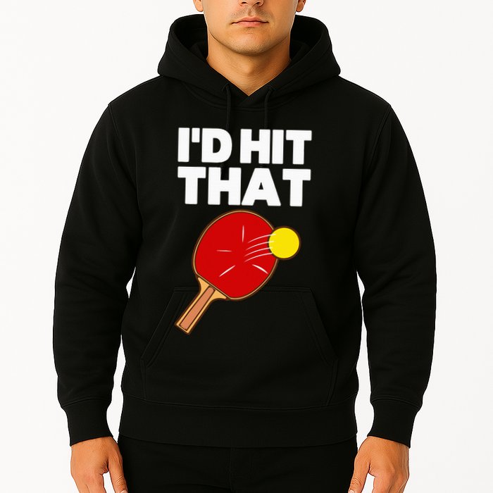 Cool Table Tennis Design Game Ping Pong Lovers Hoodie