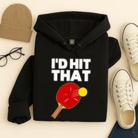Cool Table Tennis Design Game Ping Pong Lovers Hoodie