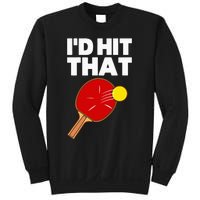 Cool Table Tennis Design Game Ping Pong Lovers Sweatshirt