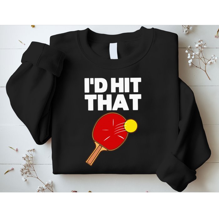 Cool Table Tennis Design Game Ping Pong Lovers Sweatshirt