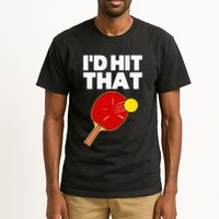 Cool Table Tennis Design Game Ping Pong Lovers Tall T-Shirt